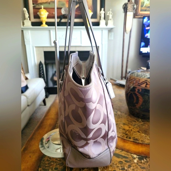 Coach taupe large shoulder bag - Picture 4 of 12